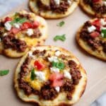 Blackstone Queso Mexican Pizzas Recipe