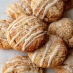 Apple Cider Cookies with Cinnamon Sugar and Apple Cider Glaze Recipe