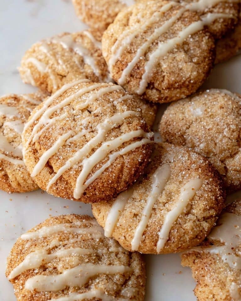 Apple Cider Cookies with Cinnamon Sugar and Apple Cider Glaze Recipe