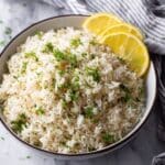 Herb Lemon Rice Recipe