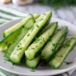 Garlic Dill Cucumbers Recipe
