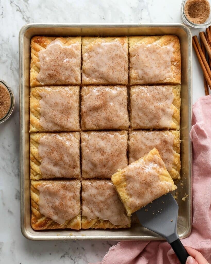 Cinnamon Brown Sugar Sheet Pan Pop Tart Recipe