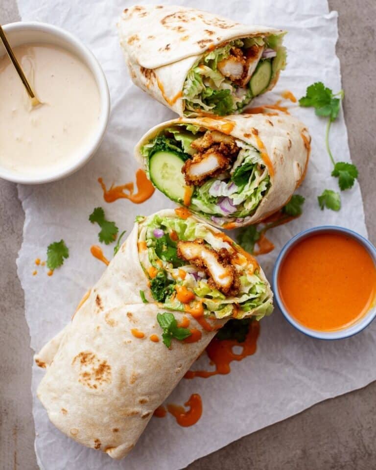 Buffalo Ranch Tofu Wraps Recipe