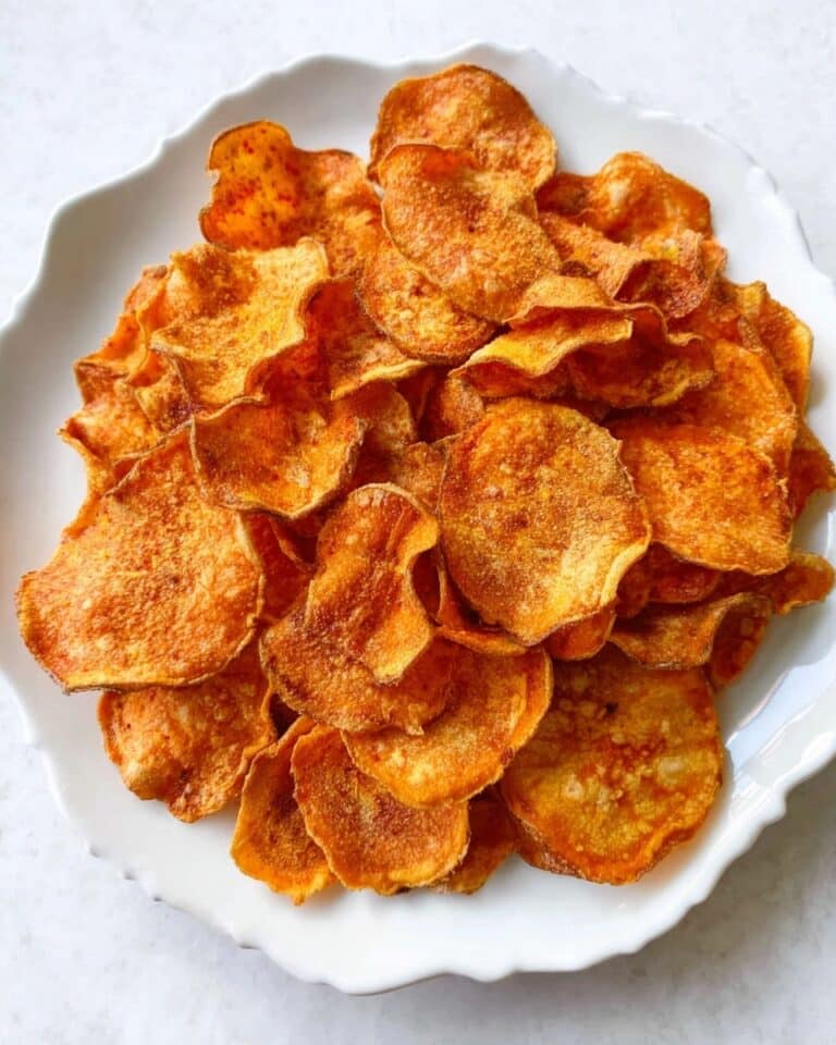 Nacho Keto Zucchini Chips Recipe