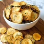 Salt and Vinegar Dehydrated Zucchini Chips Recipe