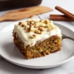 Zucchini Spice Cake with Cream Cheese Frosting Recipe