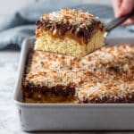 Samoa Poke Cake Recipe