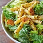 The Best Vegan Caesar Pasta Salad Recipe