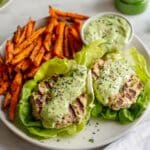 Spinach Avocado Chicken Burgers Recipe