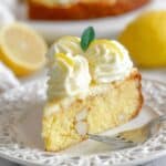 Lemon Cookie Cake with White Chocolate Chips and Lemon Cream Cheese Frosting Recipe