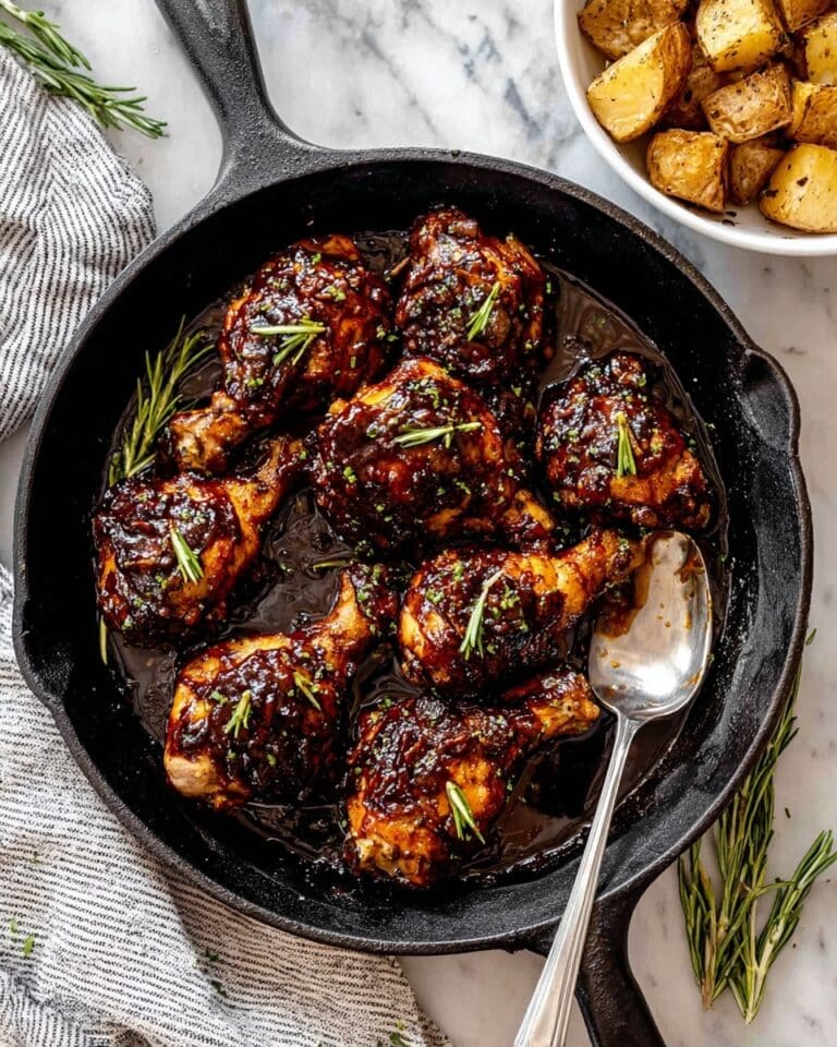 Fig Glazed Skillet Chicken Recipe