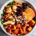Harvest Chicken Bowls with Maple Dijon Dressing Recipe