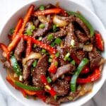 Keto Pepper Steak Stir Fry Recipe