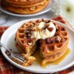 Keto Pumpkin Waffles Recipe