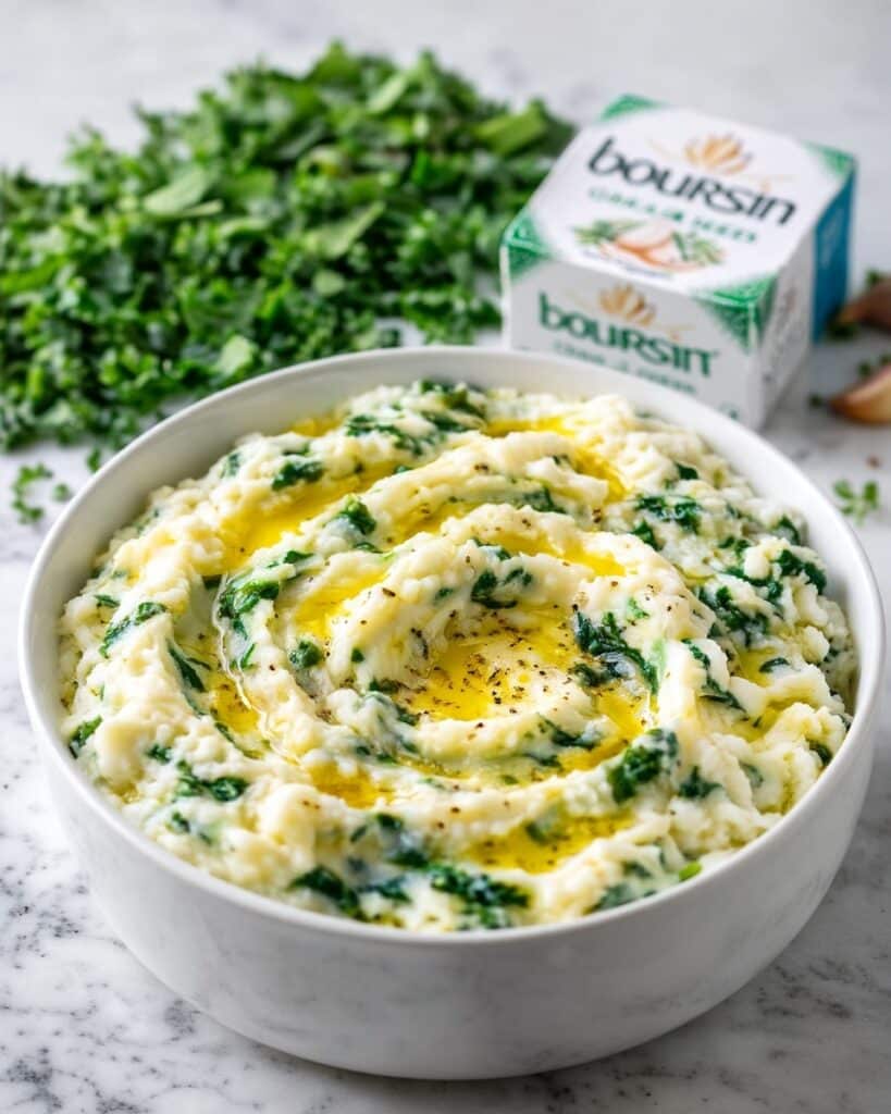 The Best Irish Colcannon | Creamy Kale and Boursin Cheese Recipe