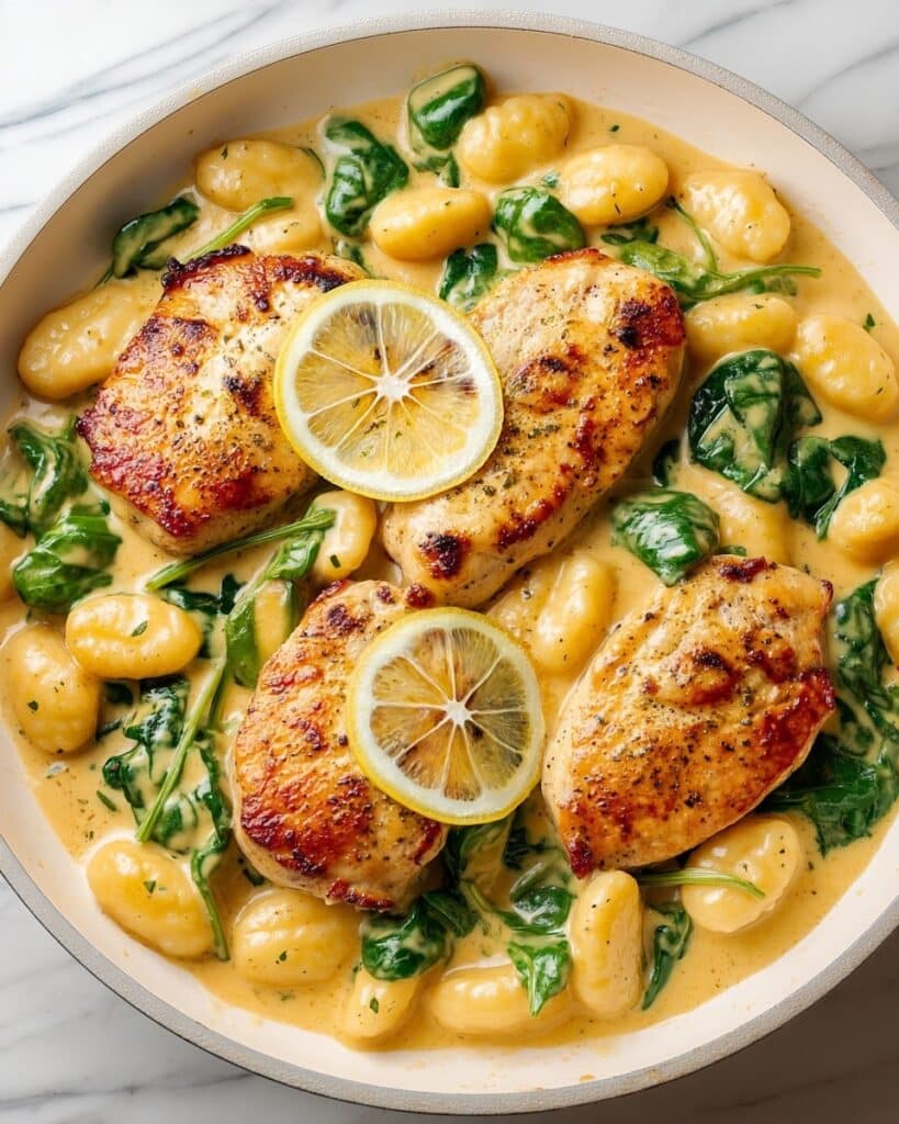 Lemon Chicken Gnocchi Recipe