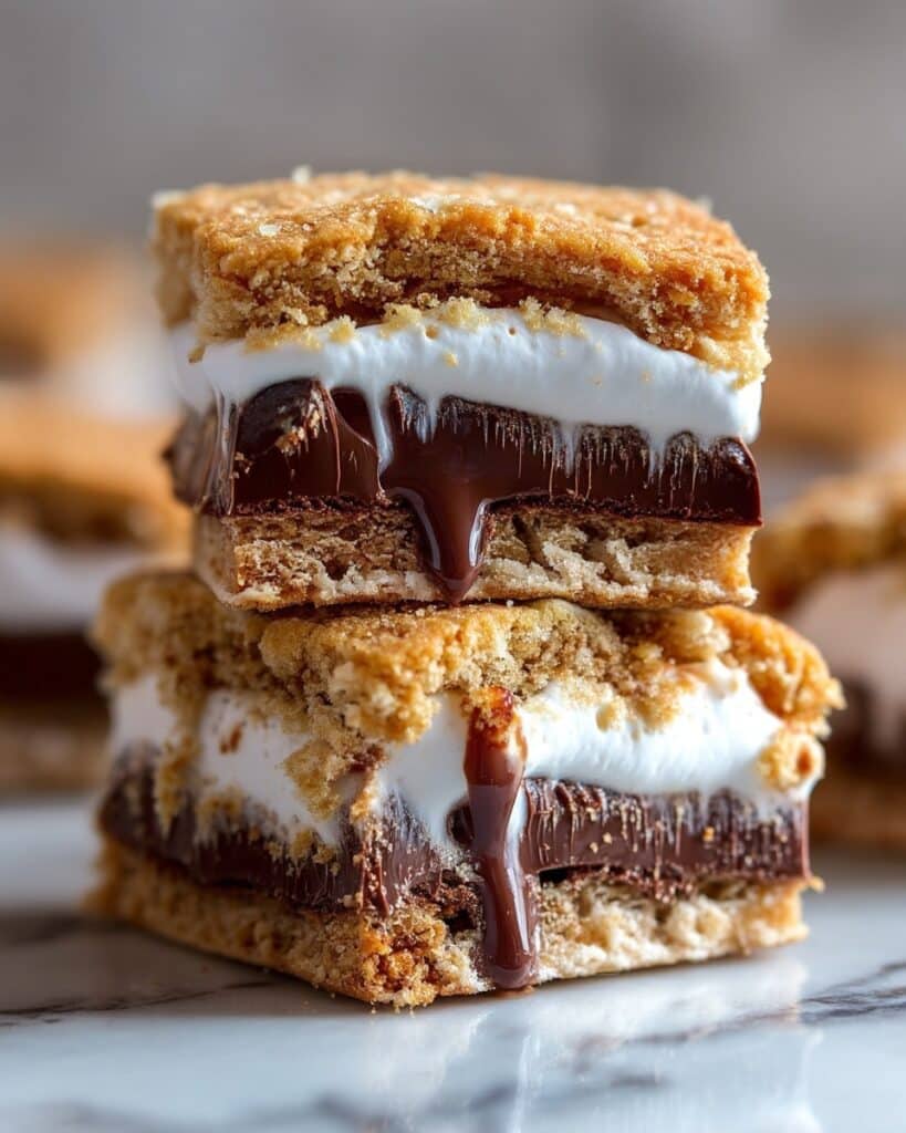 S’mores Cookie Bars Recipe