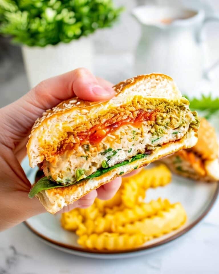 Italian Chicken Burgers with Marinara, Mozzarella, Pesto, and Greens Recipe