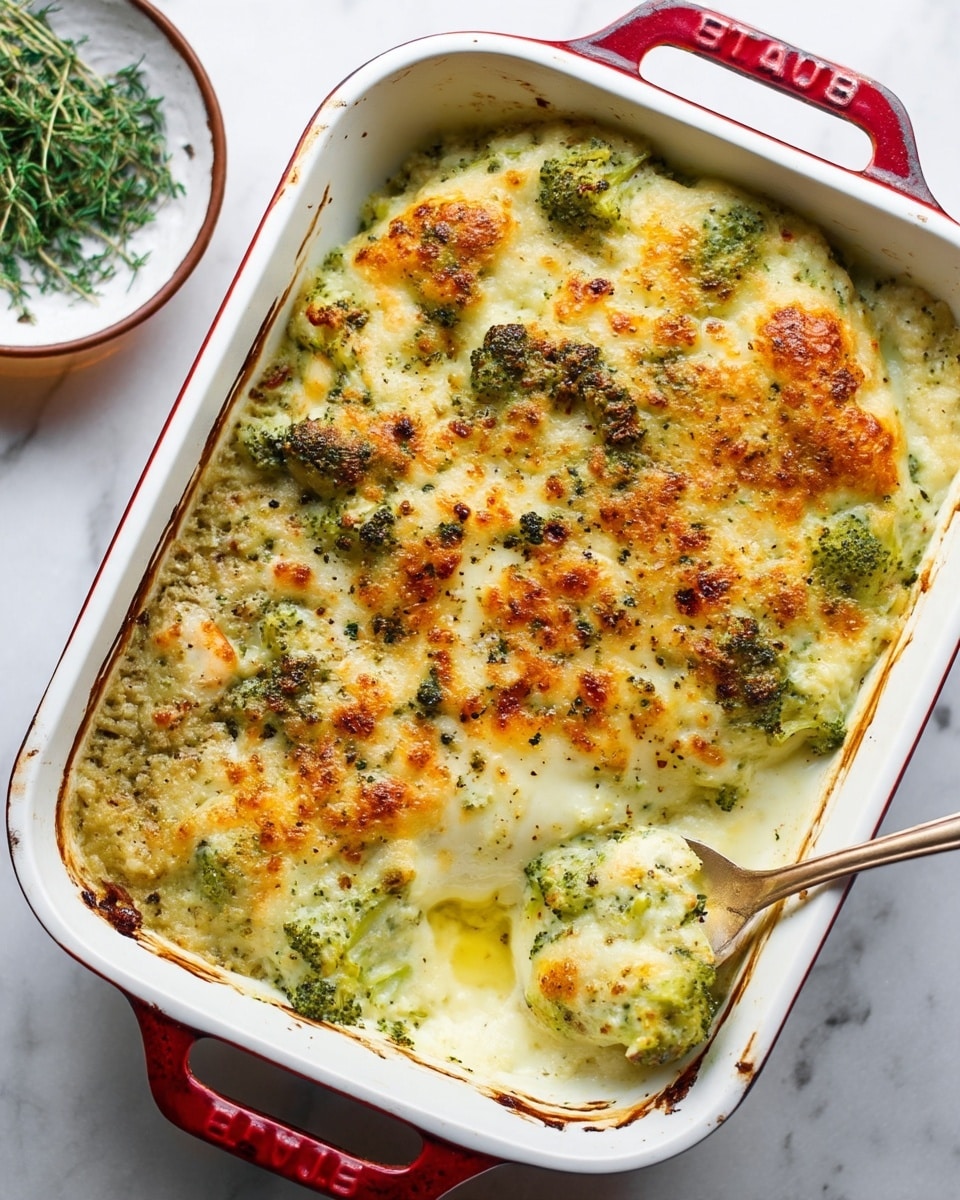 Cheesy Chicken and Broccoli Quinoa Bake Recipe