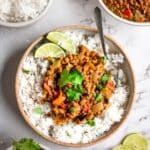 Vegan Eggplant Lentil Curry Recipe