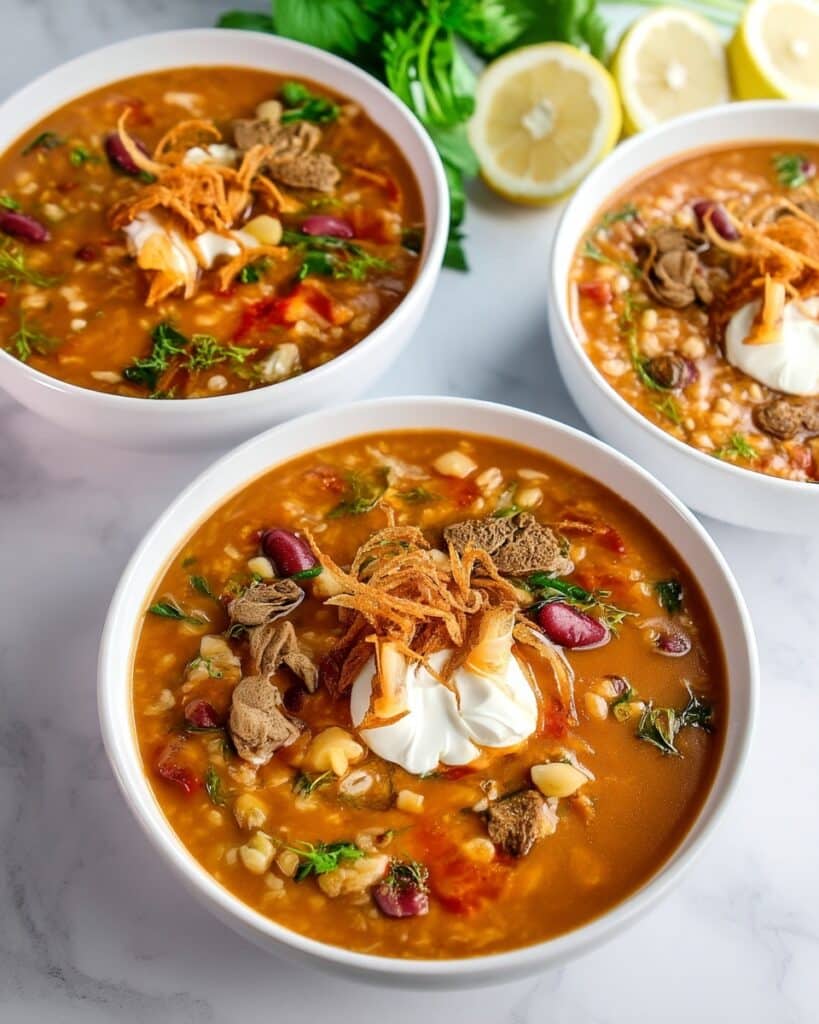 Persian Beef Barley Soup Recipe