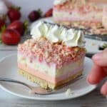 Strawberry Crunch Cheesecake Recipe