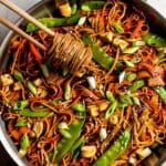 Vegan Lo Mein with Tofu Recipe